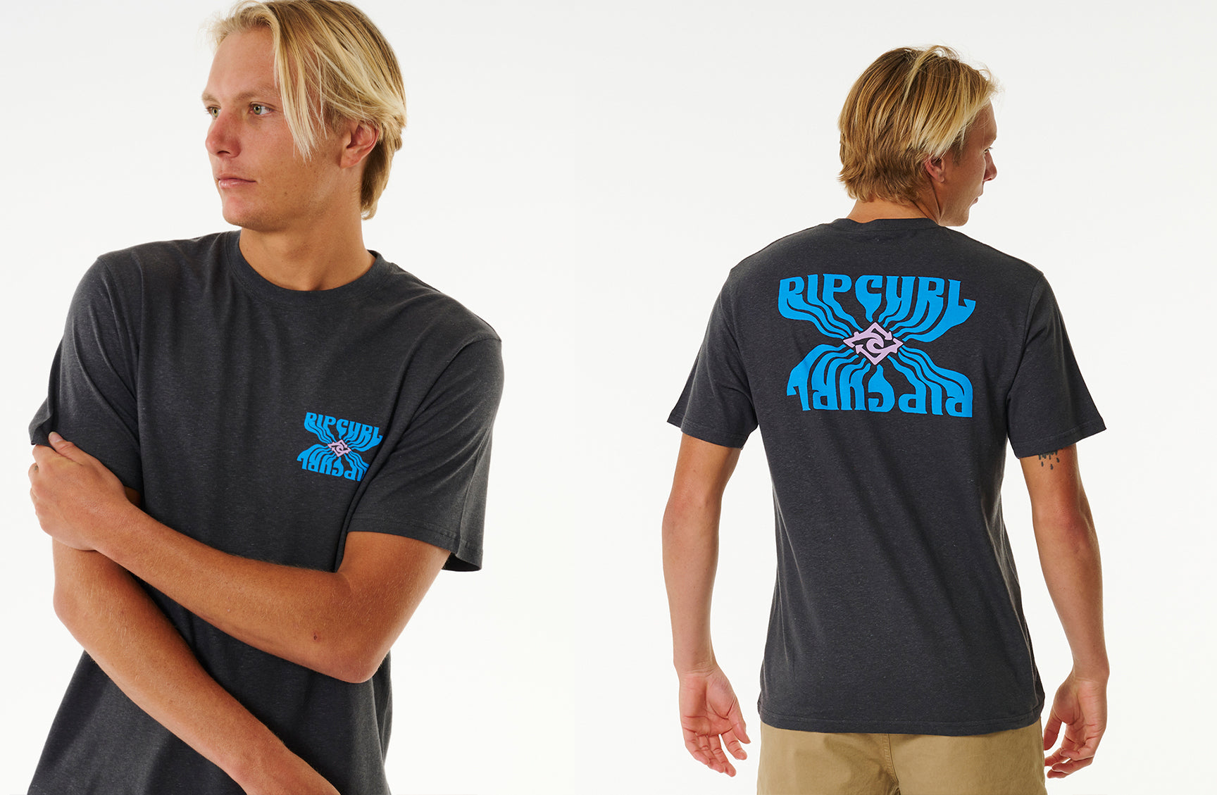 เสื้อ ยืด ผู้ชาย สไตล์ Beach Fashion จาก Rip Curl ใส่ได้ทุกทริป ทุกเทศกาล